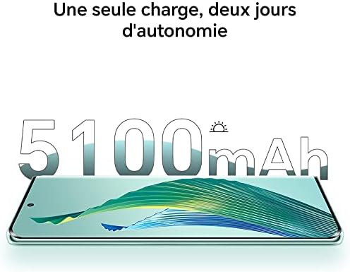 HONOR Magic5 Lite 5G: Smartphone Batterie 5100 mAh, Écran AMOLED 120Hz, Triple Caméra 64MP, 8+256 Go, Android 12 - Vert – Image 2
