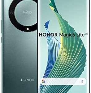 HONOR Magic5 Lite 5G: Smartphone Batterie 5100 mAh, Écran AMOLED 120Hz, Triple Caméra 64MP, 8+256 Go, Android 12 – Vert HONOR Magic5 Lite 5G: Smartphone Batterie 5100 mAh, Écran AMOLED 120Hz, Triple Caméra 64MP, 8+256 Go, Android 12 – Vert