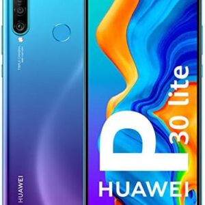 Huawei P30 Lite Smartphone 4G débloqué 128Go Peacock Blue – Android 9.0 – Double Nano SIM – Version Française Huawei P30 Lite Smartphone 4G débloqué 128Go Peacock Blue – Android 9.0 – Double Nano SIM – Version Française