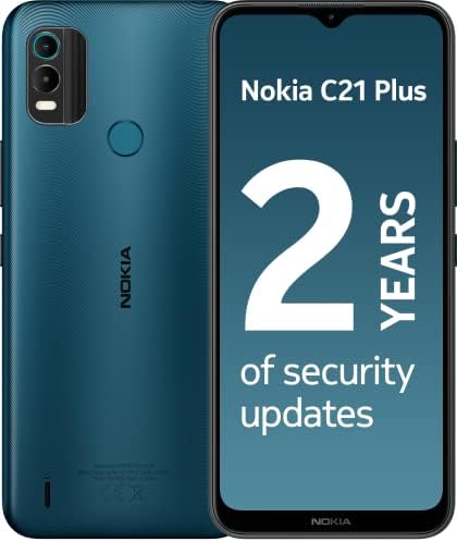 Nokia C21 Plus Dual 32GB 2GB RAM Dark Cyan - Prix et Caractéristiques