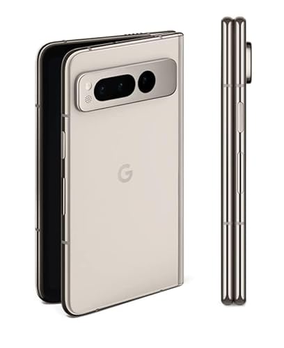 Google Pixel Fold 5G 256GB + 12GB RAM Factory Unlocked - Dual SIM - Faltbares Display Android Smartphone - Porzellan - SEO: Téléphone pliable 5G Google Pixel Fold 256GB + 12GB RAM – Image 2
