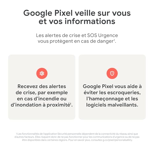 Google Pixel 9 Pro : Smartphone Android débloqué avec Gemini, Triple Appareil Photo, Autonomie 24h - Noir Volcanique, 128GB – Image 8